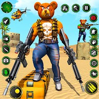 Игра забастовки Teddy Bear: игры против стрельбы