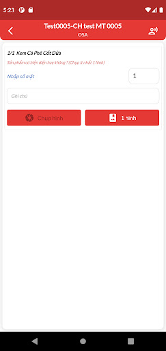 Android application Wall Audit screenshort