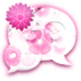 GO SMS - Pastel Flowers icon