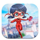 super girl ladybug adventure icon