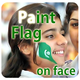 Paint Flag On Face icon