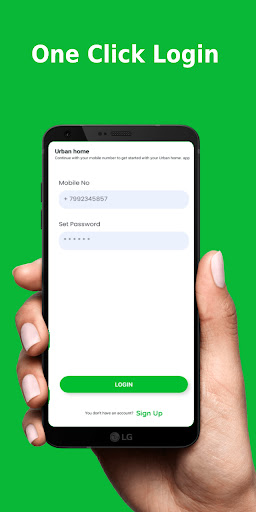 Urban Homes service Screen 2
