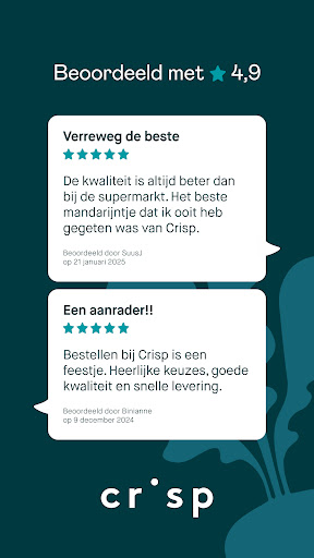 Crisp - online supermarkt