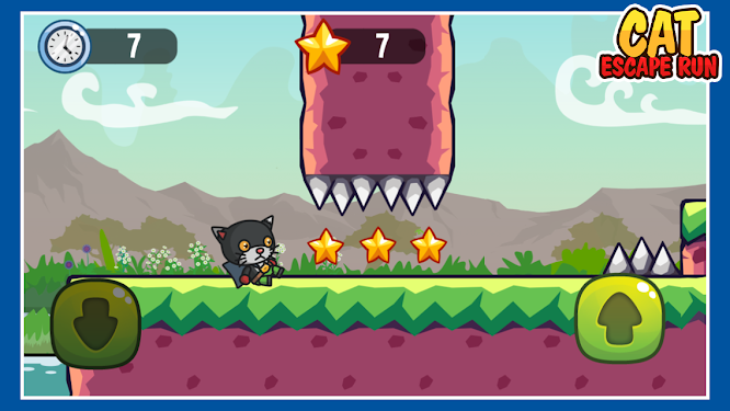 #3. Cat Escape Run (Android) By: PenCraft Games