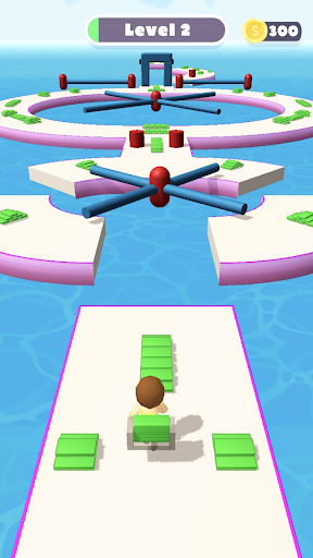 Bridge Race shortcut runner