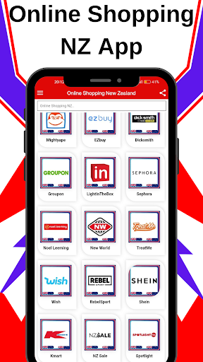 NZ Online Shopping Stores Screenshot
