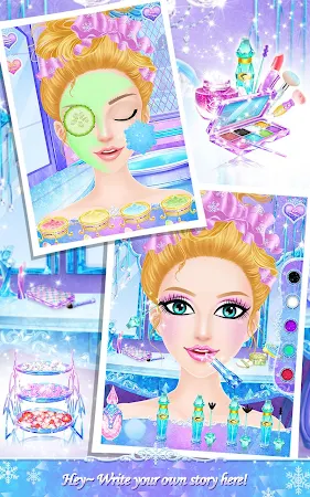 Game screenshot Princess Salon: Frozen Party apk download