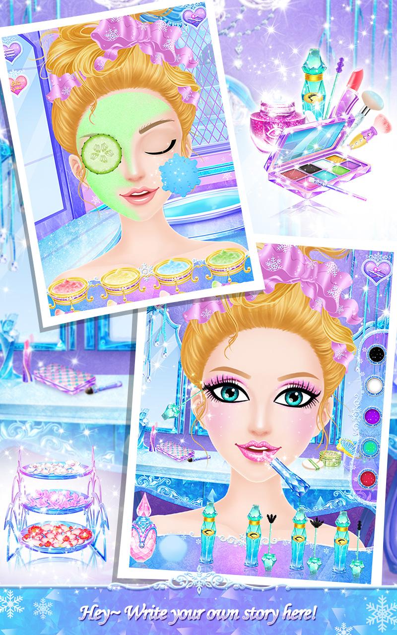 Android application Princess Salon: Frozen Party screenshort