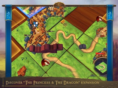 Captura de tela de Carcassonne: Tiles & Tactics