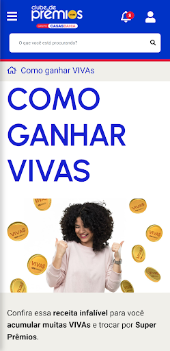 Android application Clube de Prêmios: Incentivos screenshort