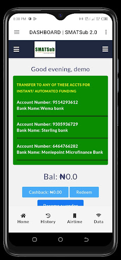 Smatsub - Fast bills payment Screen 3