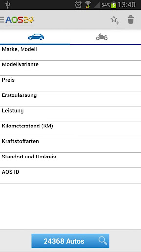 Android application AOS24 screenshort
