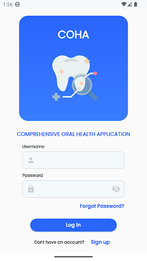 Android application COHA – Mobile Application screenshort