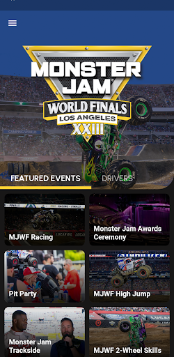 Android application Monster Jam Fan Guide screenshort