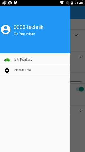Android application MA AISEK V3 screenshort