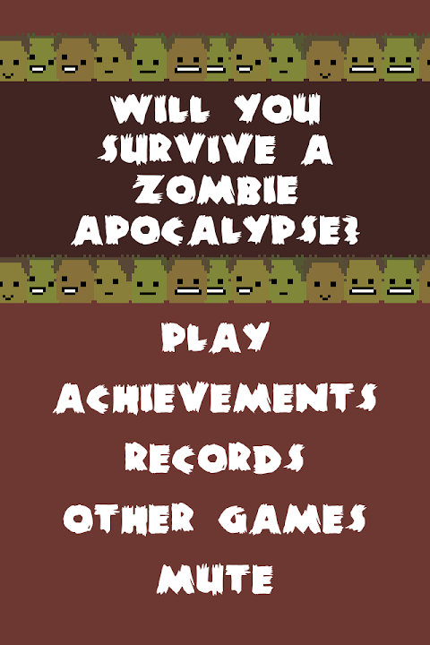 Zombie Apocalypse Quizのおすすめ画像1
