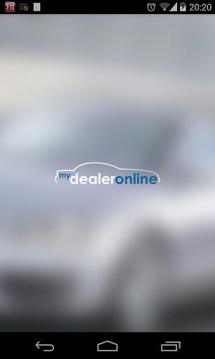 Android application MyDealerOnline Dashboard screenshort