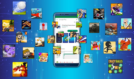 Android application PrimeCash Game Arena screenshort