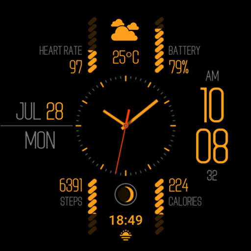 Watch face CNW-43 screenshot 30