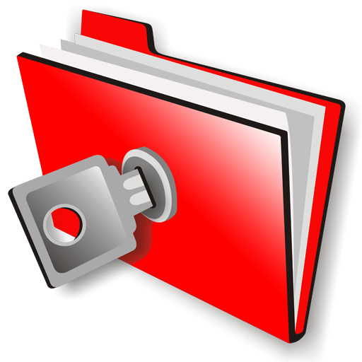 Red Note - notes with password logo