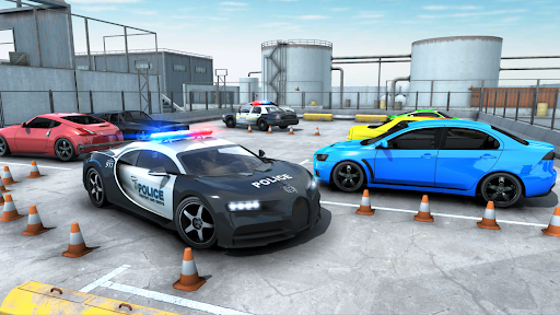 Police Car Parking Real Car screenshot 22
