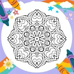 Cover Image of 下载 Coloring Book: Happy Mandala  APK