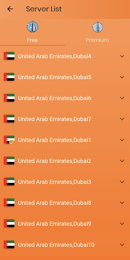 VPN UAE - Private & Secure VPN Screen 3