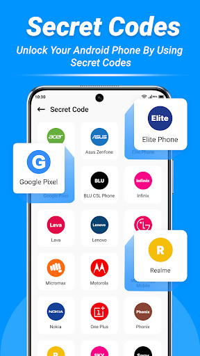 All Secret Codes for Android Screen 2