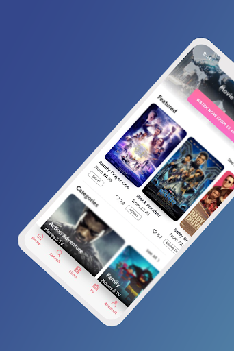 Android application Torrent search engine screenshort
