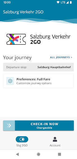 Android application Salzburg Verkehr 2GO screenshort