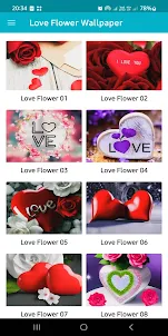 Love Flower Wallpaper