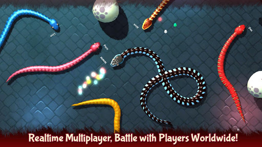 Télécharger Serpent 3D. Io - Jeu batailles gratuit Fun Rivalry APK MOD (Astuce) screenshots 3