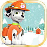 Paw puppy snowman patrol icon