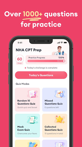 Screenshot of Phlebotomy NHA CPT Test 2025