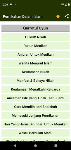 Menikah Dalam Islam - Qurrotul Screen 2