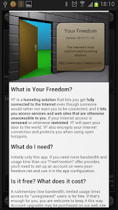 Your Freedom VPN Client Unknown
