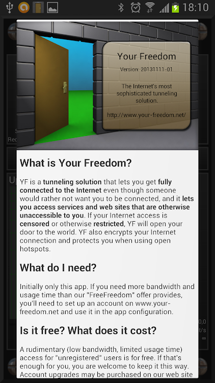 Your Freedom Vpn Client By Applied Wizardry Gmbh Android Apps Appagg