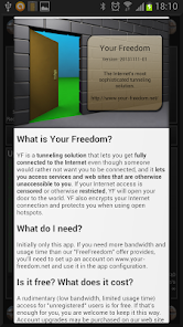 Your Freedom VPN Client 2022102701 APK + Mod (Unlimited money / Free purchase) for Android