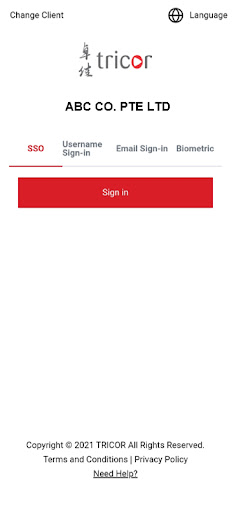 Android application Tricor Sunshine screenshort