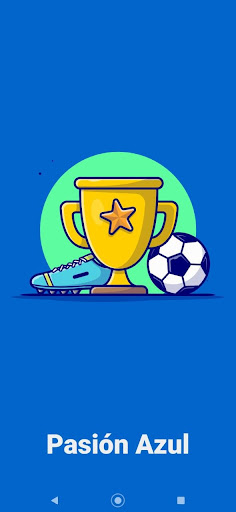 Android application Pasión Azul screenshort