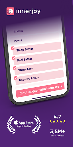 Android application InnerJoy: Sleep Relax Meditate screenshort