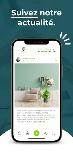 Android application Thomas Lafon Immo screenshort