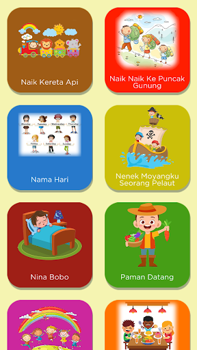 Android application Lagu Anak Indonesia Offline screenshort