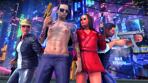 Android application Offline Gangster Simulator 3D screenshort