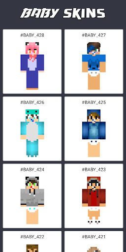 New Baby Skins for Minecraft PE
