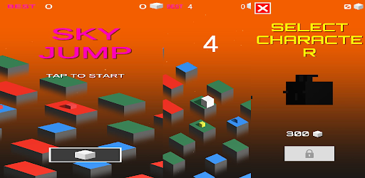 cube jumping:3d game