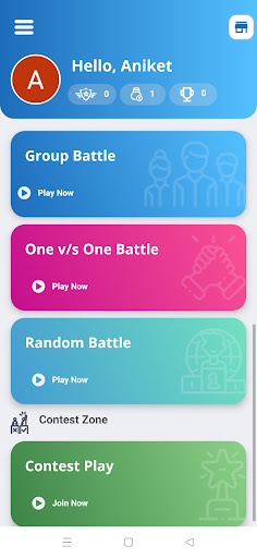 Android application Navodaya Quiz screenshort