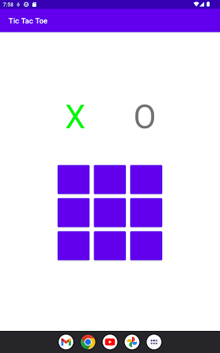 Tic Tac Toe Screen 3