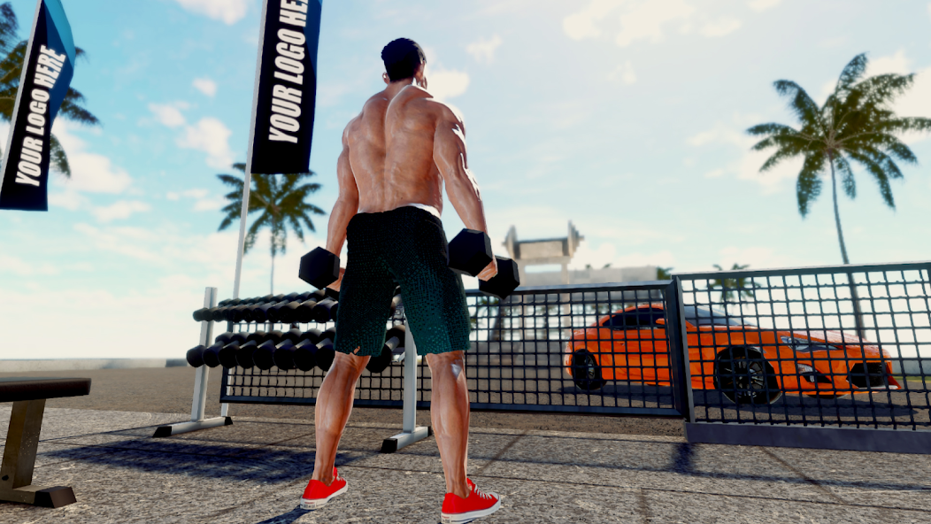 Iron Muscle IV: gym game 1.293 APK + Mod (Unlimited money) untuk android