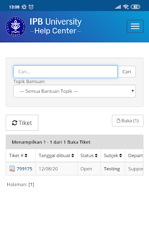 IPB Help Center Screen 2